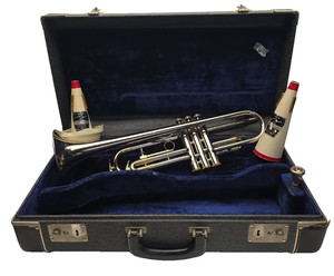 King Silvertone Trumpet | eBay