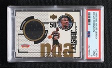 1998-99 Upper Deck UD Game Jersey David Robinson #GJ40 PSA 9 MINT HOF 1q7