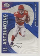 2020 Panini Illusions Astounding Sapphire Clyde Edwards-Helaire #A4 01xd