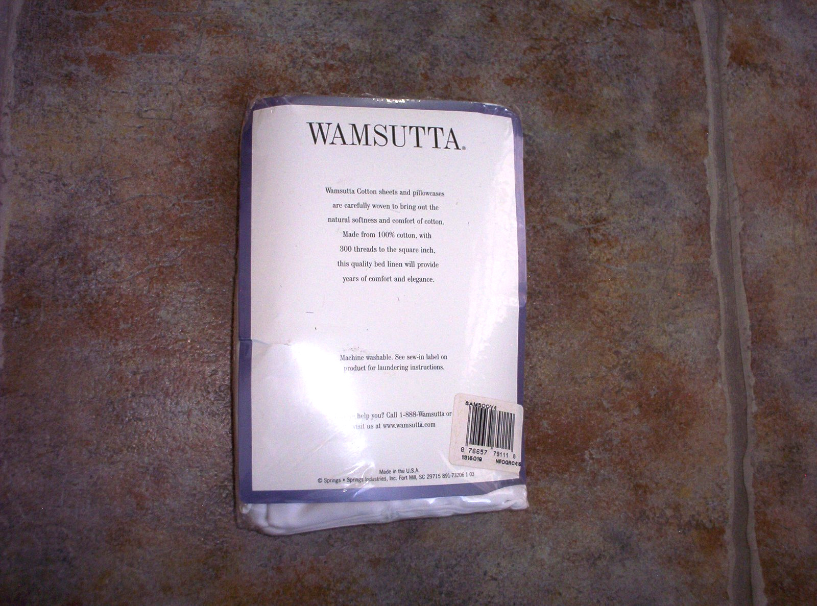 NIP Wamsutta  300 / 400  Thread Count White Standard Pillowcases *Read Below*
