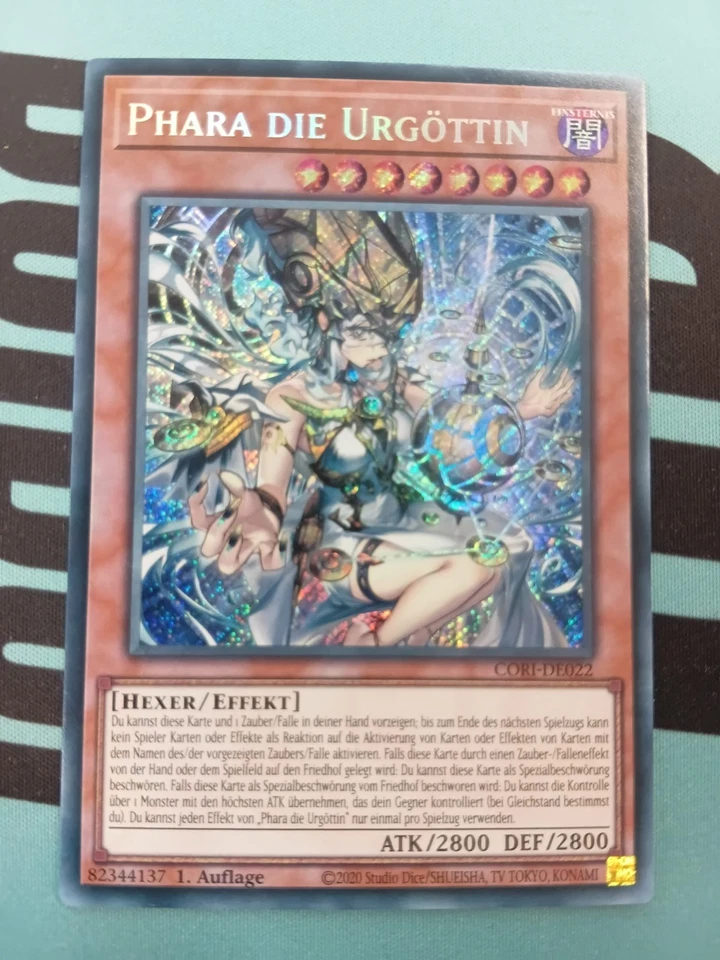 Phara Die Urgöttin CORI-DE022 Secret DE NM Yugioh - Bild 1 von 1