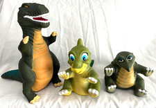 1988 Land Before Time Dinosaur Hand Puppets