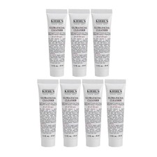 Kiehl's 7 Piece Ultra Facial Cleanser 1 fl oz/30 ml each