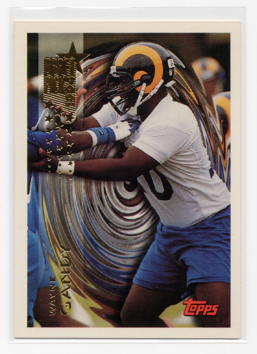 1994 Topps #141 Wayne Gandy Rookie Card RC 