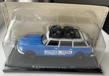 Atlas Citroen ID 21 Break Assistance De Rallye 1970 DS Collection 1:43 Boxed