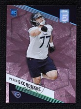 2023 Panini Donruss Elite Rookies FOTL FOTL Pink 6/11 Peter Skoronski #175 12cn