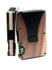 Men’s Slim Wallet – RFID Protected, Money Clip, Credit & Debit Card Holder