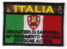 Patch Grenadier By Sardinia cm7x5 Camo Patch Embroidery Autieri Replica -067