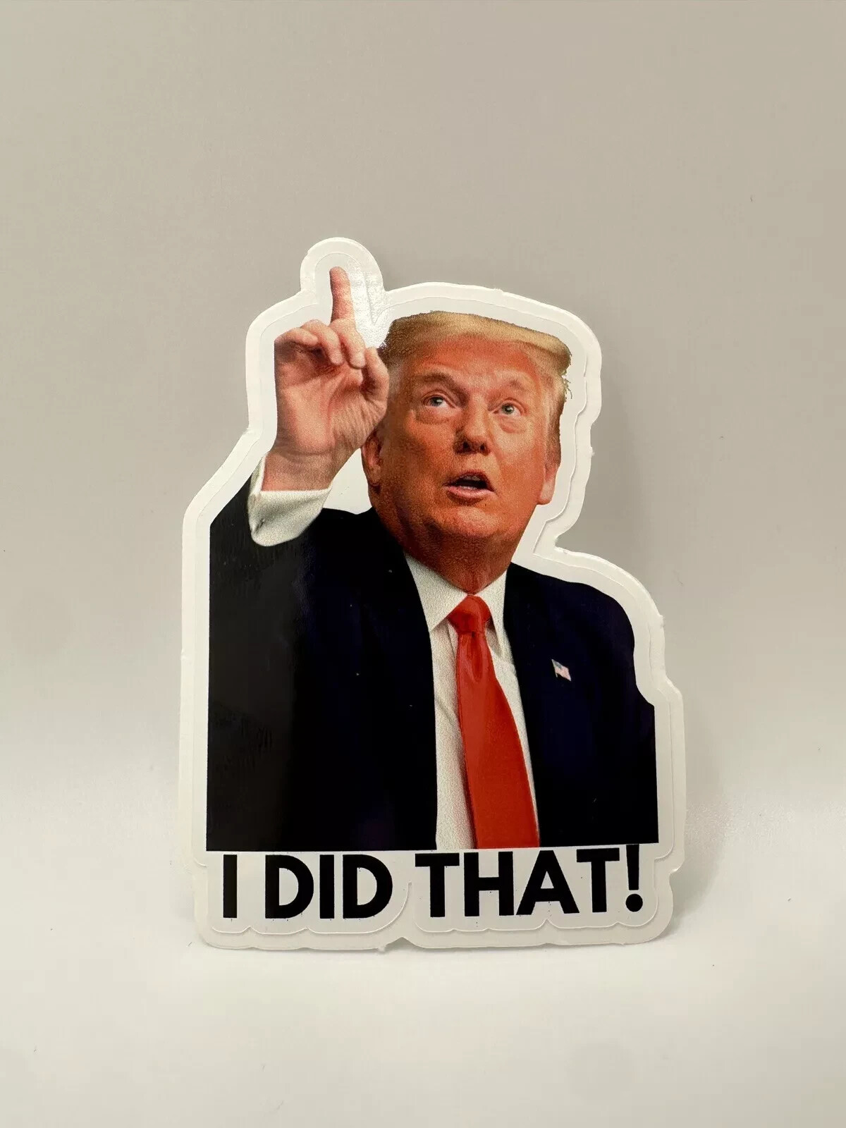 Donald Trump I DID THAT Stickers Decals Car Grocery Price Gas Pump Station 2