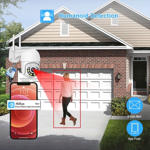 8CH 5MP Wireless WiFi CCTV WiFI Security Camera Outdoor Home NVR 1TB IR Night - Picture 4 of 23