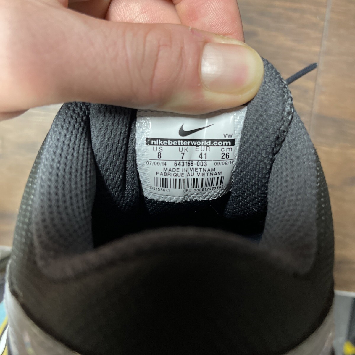 Nike Mens Air Max Overplay VIII Basketball Shoes 643168-003  display picture 1