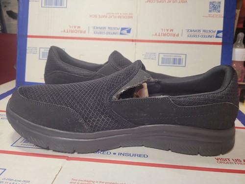 Skechers McAllen Slip On Trainers Mens US 11.5 Used Read description - Picture 5 of 12