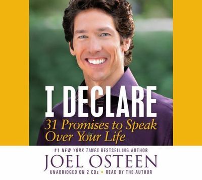 2 CD I Declare : 31 Promises to Speak over Your Life by Joel Osteen 