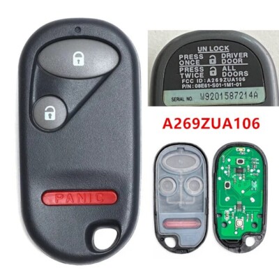 1996-2000 Honda Civic Remote Keyless Entry Key Fob A269ZUA106