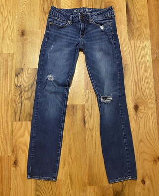 american eagle size 6 skinny jeans
