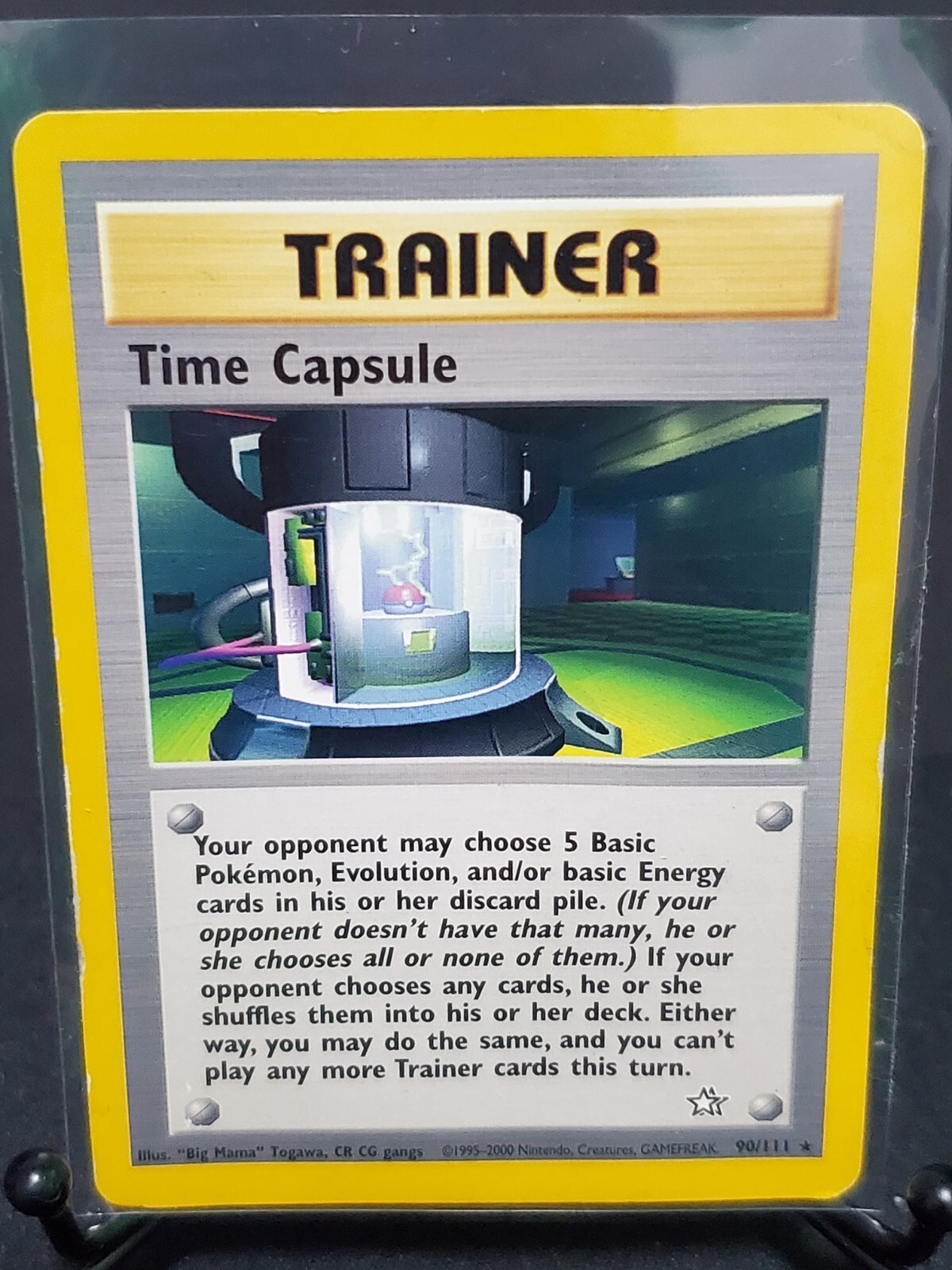 Time Capsule 90/111 Neo Genesis Pokemon Card LP