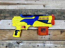 Buzz Bee Toy Gun BBT1902 Yellow Blue Foam Dart Toy Gun Blaster