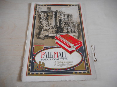 1914 PALL MALL CIGARETTE WASHINGTON MONUMENT PHILADELPHIA Australia