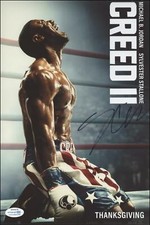 Steven Caple Jr. "Creed II" Director AUTOGRAPH Signed 8x12 Photo ACOA