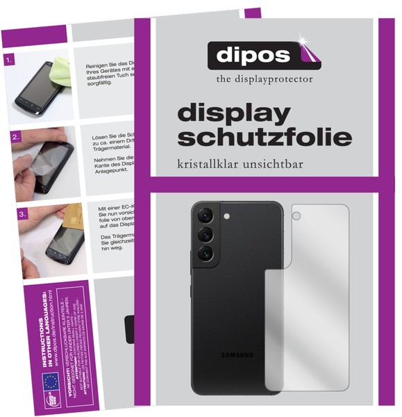 6X Schutzfolie FüR Samsung Galaxy S22 Plus RüCkseite Klar Displayschutzfolie-image