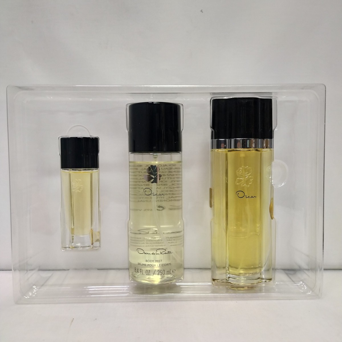 Oscar de la Renta For Women 3pc Perfume Gift Set 3.4oz EDT 0.5oz