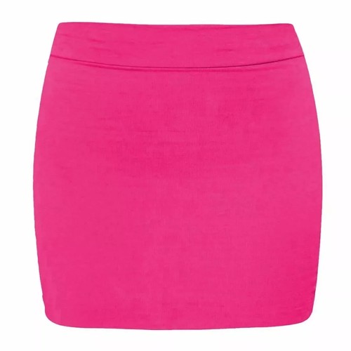 WOMENS HIGH WAISTED PLAIN JERSEY SUMMER TUBE PENCIL SHORT MINI SKIRT UK 8-26 - Picture 15 of 19