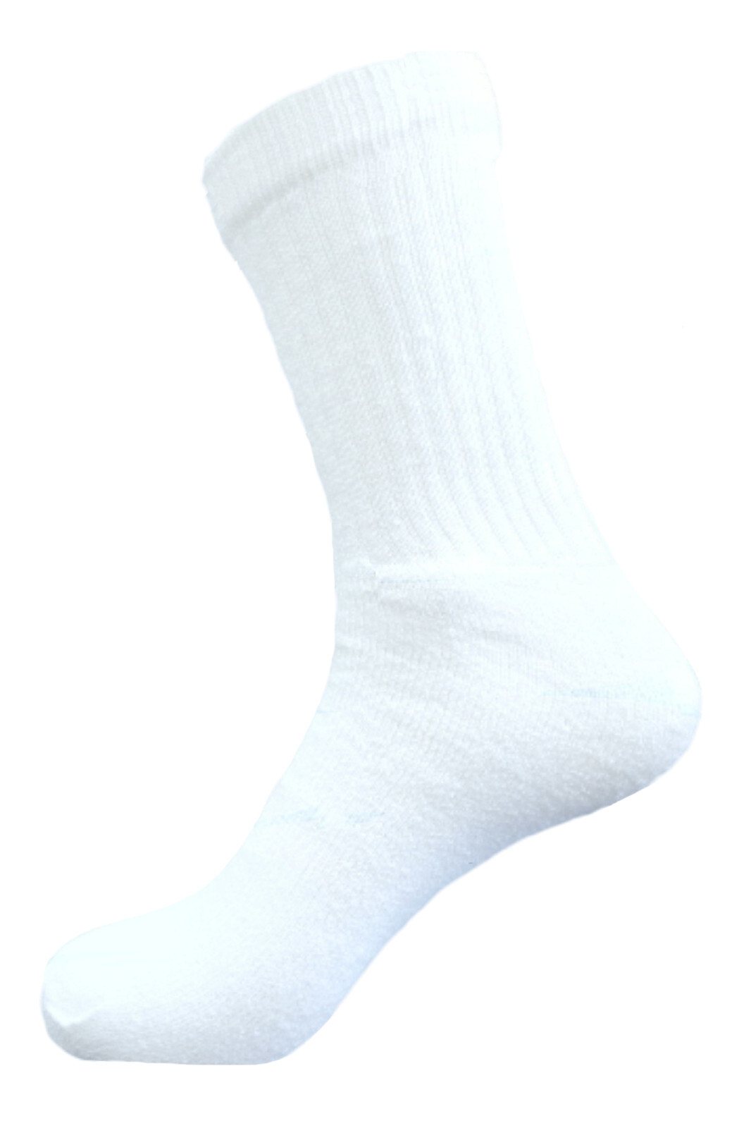 6 PAIRS COTTON TUBE SOCKS 20 INCH LONG WHITE SOCKS BOOTS SOCKS FIRST