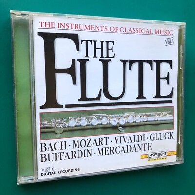 THE FLUTE (Instruments Of Classical Music Vol.1) CD Bach Mozart Vivaldi Korea G+