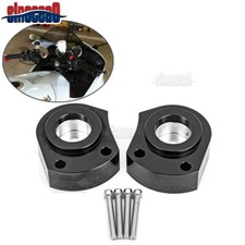 CNC 25mm Handlebars Bar Risers Black For Ninj...