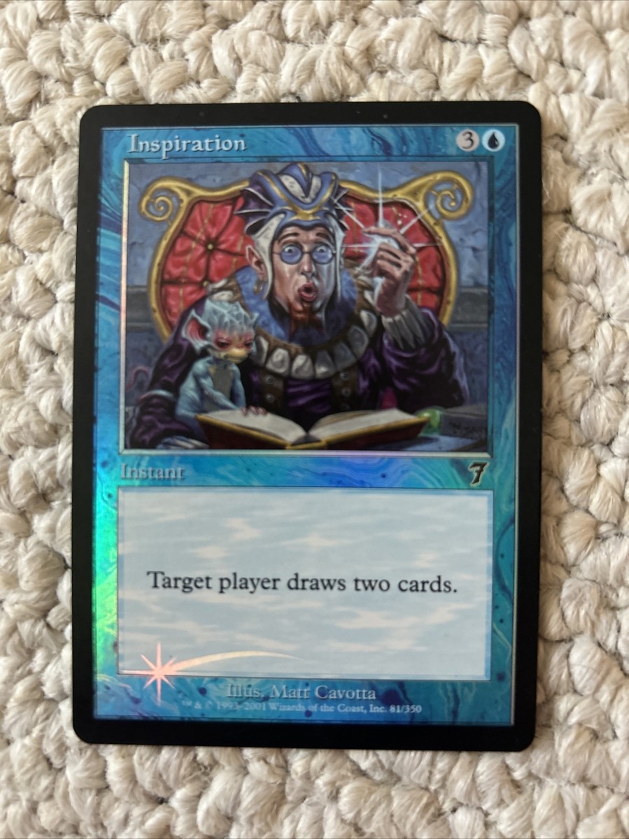 Magic The Gathering MTG Inspiration 7th Edition FOIL NM | eBay