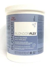 Wella Blondor Plex Multi Blond Powder Lightener, 28.2 oz (White Packaging)