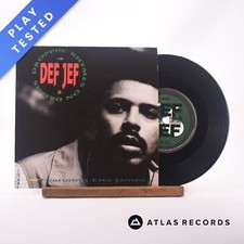 Def Jef - Droppin' Rhymes On Drums - 7" Vinyl Record - EX/EX
