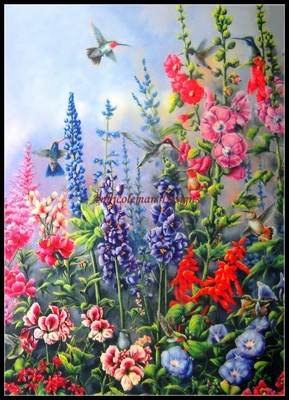Charts Needlework DIY - Counted Cross Stitch Patterns - Springtime II