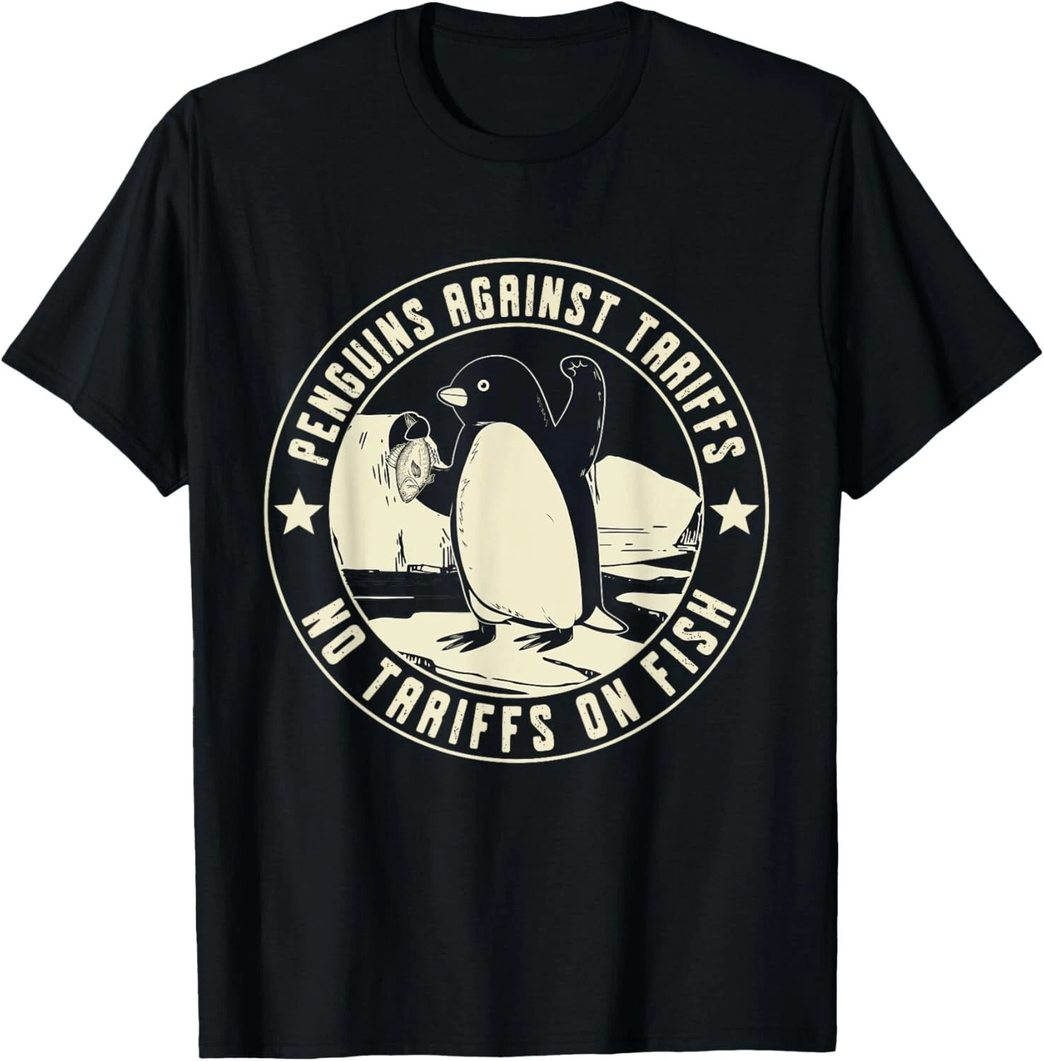 Penguins Protest Unisex T-Shirt