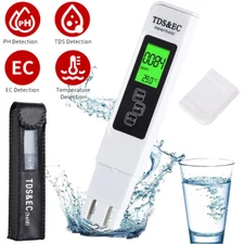 TDS Meter Digital Water Quality Tester Testing Kits for Drinking Water 0-9990ppm