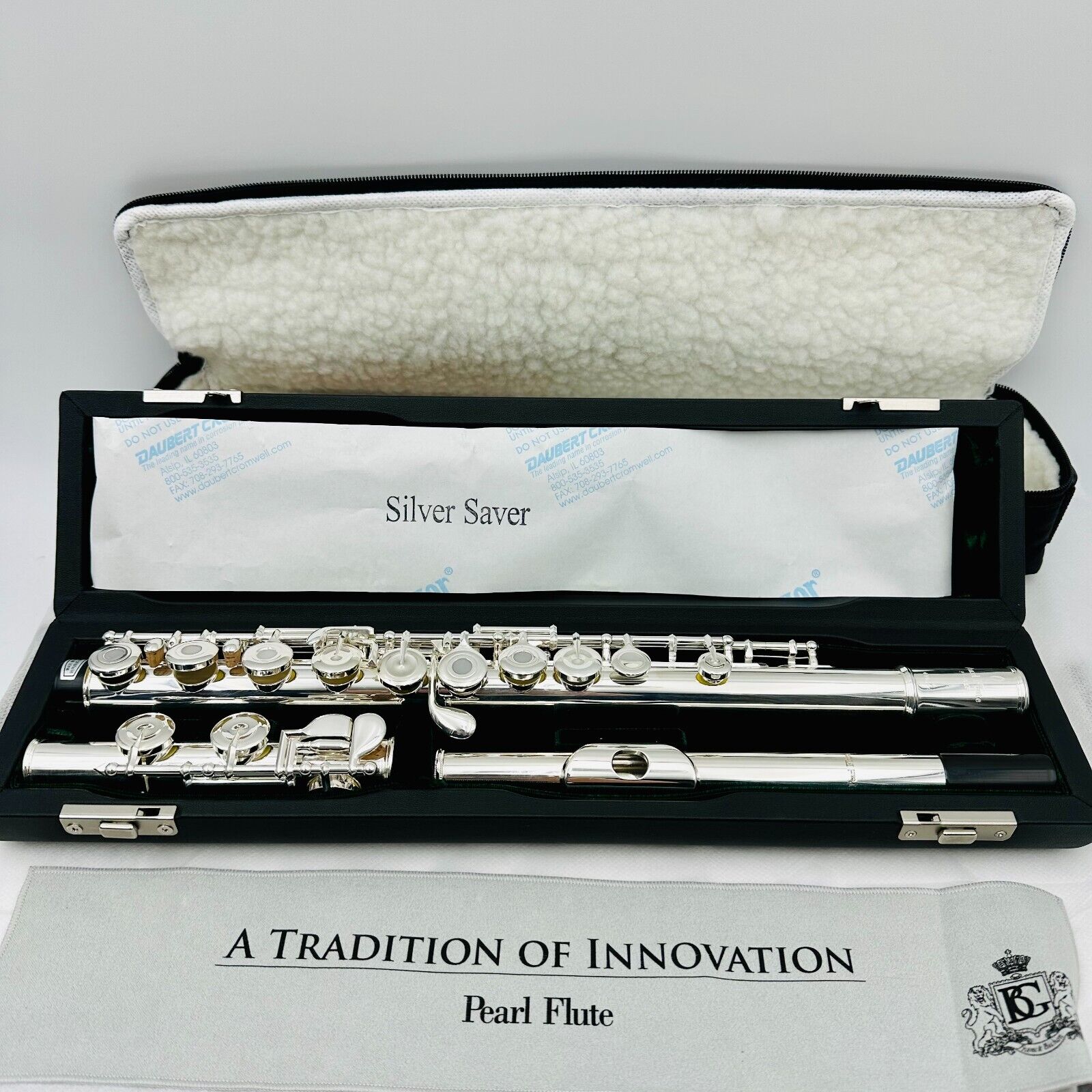 Pearl Flutes PF-665 PF-665RE-1R Quantz Flute (Mint Condition)