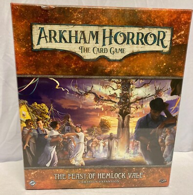 Arkham Horror: The Feast of Hemlock Vale~Campaign Expansion - SEALED!
