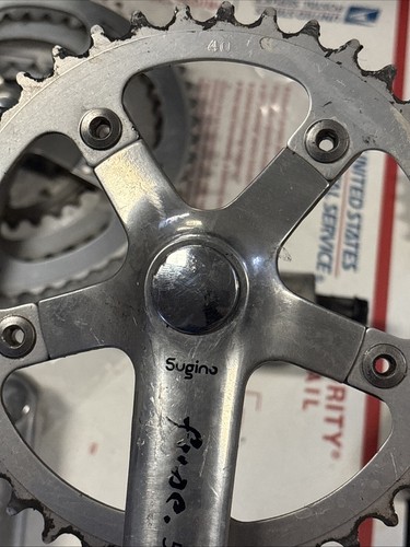 Sugino Fuse 500 Tandem Bicycle Crankset 170 mm 175 mm - Picture 9 of 18
