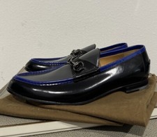 Authentic GUCCI Horsebit Patent Leather Dress Shoes 9.5 (10.5 US) 225081 RARE