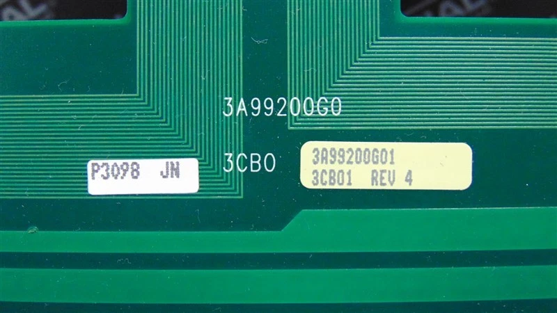 USED Westinghouse 3A99200G01 Ovation Controller Slot Rack Backplane Board Rev. 4 - Image 3 of 3