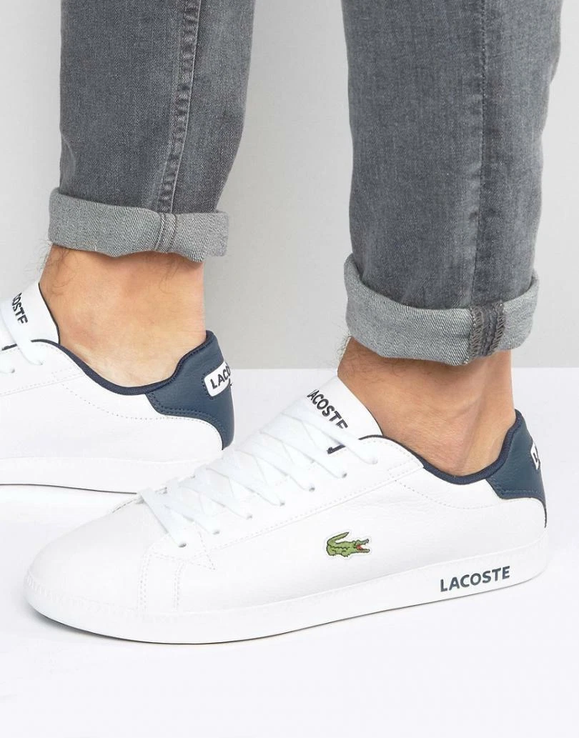 kondensator to uger under Lacoste Genuine Graduate LCR3 SPM White B-grades Leather mens Trainers  RRP:£85 | eBay