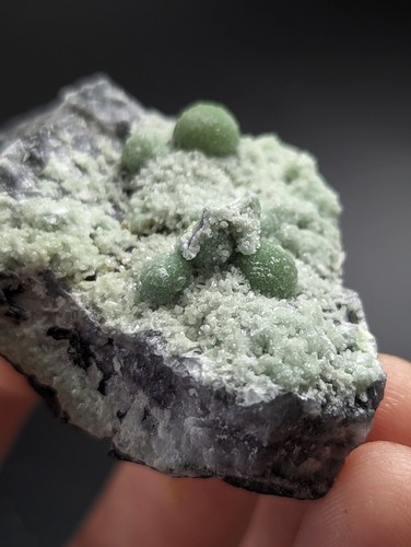 UV Reaktiv Wavellit - Fantastischer alter Bestand - Mauldin Mountain, Arkansas, selten - Bild 4 von 12