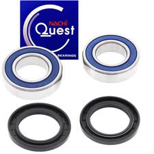Boss Bearing Premium Japanese Front Wheel Bearings and Seals Kit for Kawasaki