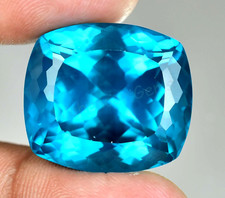 Natural Serendibite 58.25 Ct Green Bluish Cushion Stunning Certified Gemstone