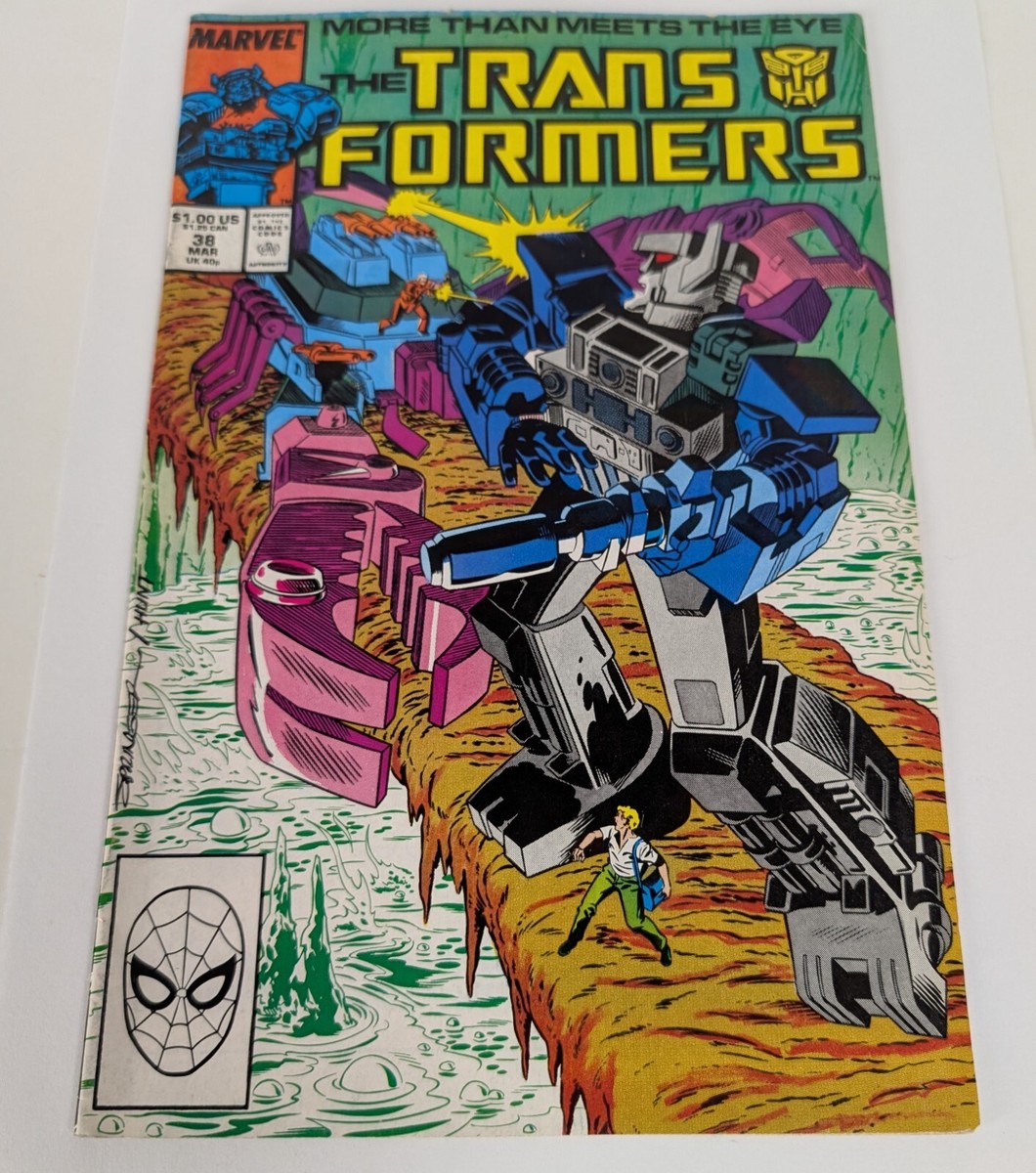 1987 Marvel Comics Transformers #38 Nice Shape Comic Book | eBay