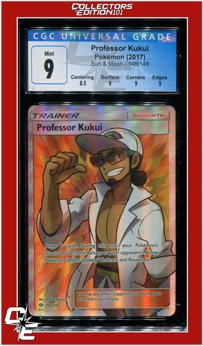 Professor Kukui graded CGC 9 for sale on eBay