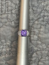 Size 5 African Amethyst And Cullinan Topaz St...