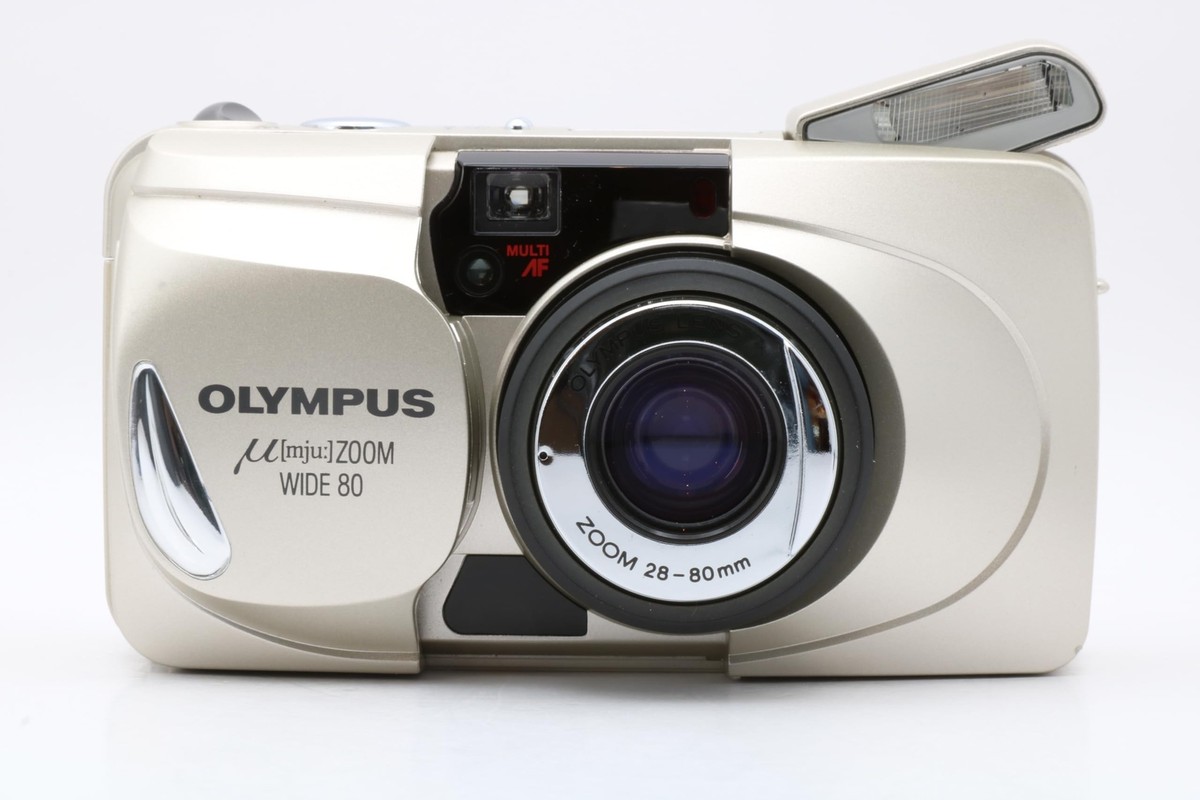 オリンパス　OLYMPUS μ[mju:] 35mm F3.5 Olympus Mju III 80 Quartz Date 35mm Point&Shoot Film Camera