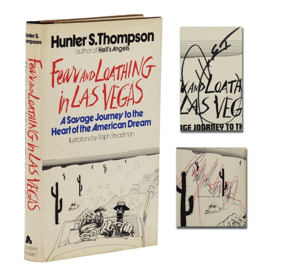 Fear and Loathing in Las Vegas SIGNED by HUNTER S. THOMSPON