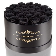 27 Piece Forever Preserved Roses In A Box Preserved Flowers For Delivery Birthda